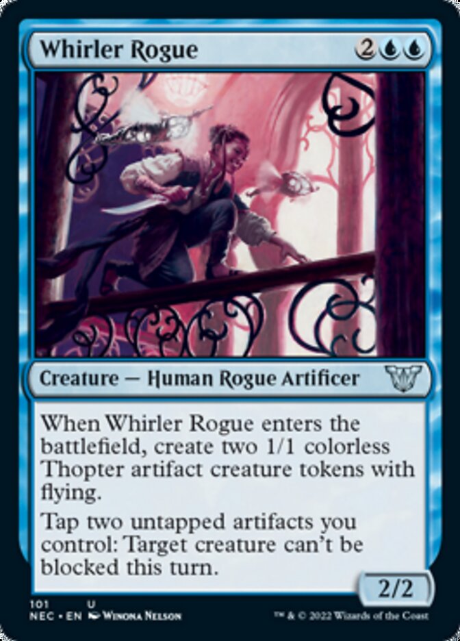 Whirler Rogue [Kamigawa: Neon Dynasty Commander] | Gamers Paradise
