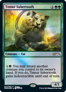 Temur Sabertooth [Year of the Tiger 2022] | Gamers Paradise