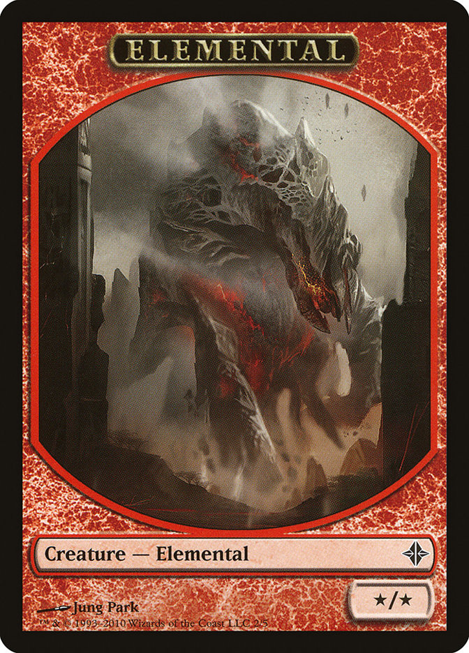 Elemental Token [Rise of the Eldrazi Tokens] | Gamers Paradise