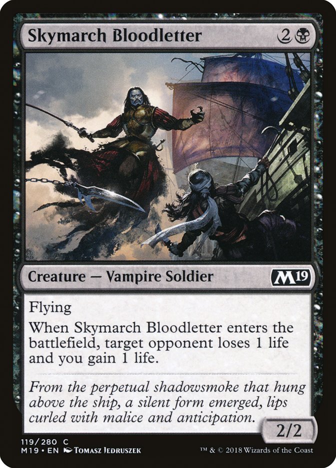 Skymarch Bloodletter [Core Set 2019] | Gamers Paradise