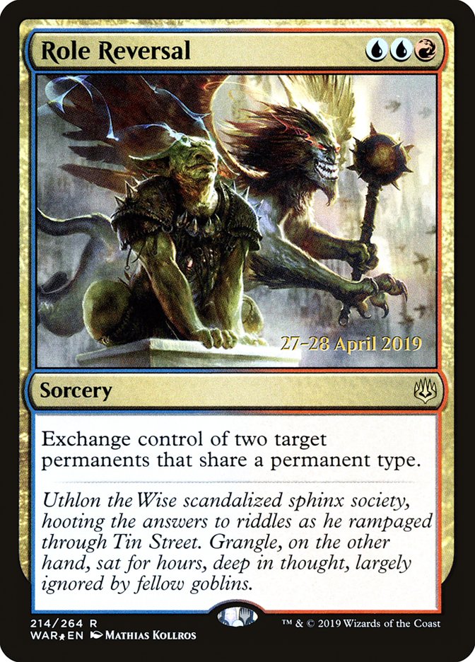 Role Reversal [War of the Spark Prerelease Promos] | Gamers Paradise