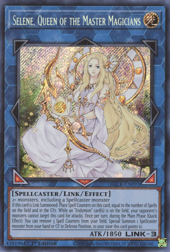 Selene, Queen of the Master Magicians [BLCR-EN092] Secret Rare | Gamers Paradise