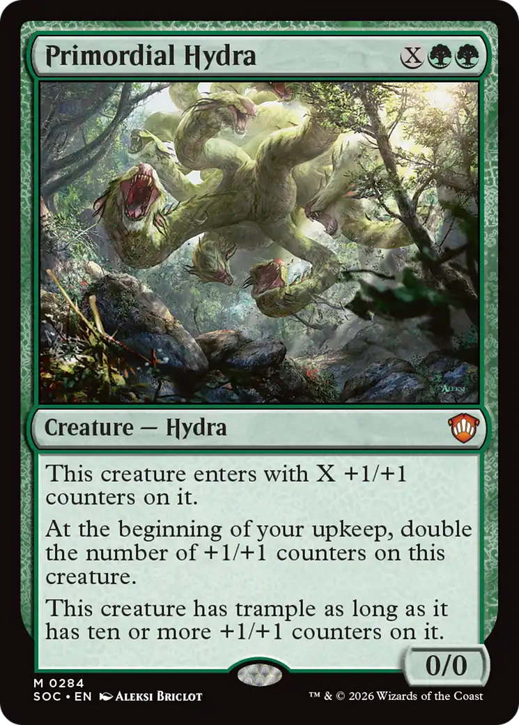Primordial Hydra [Secrets of Strixhaven Commander] | Gamers Paradise