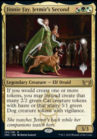 Jinnie Fay, Jetmir's Second (Promo Pack) [Streets of New Capenna Promos] | Gamers Paradise
