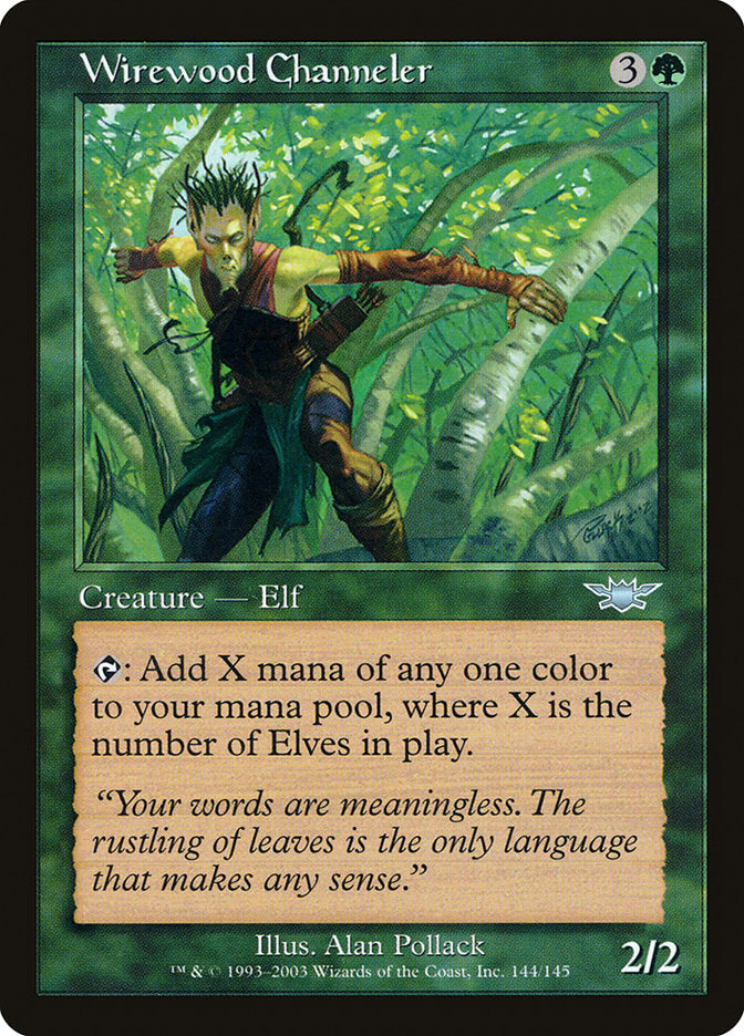 Wirewood Channeler [Legions] | Gamers Paradise