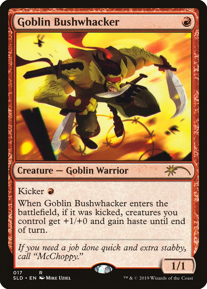 Goblin Bushwhacker [Secret Lair Drop Series] | Gamers Paradise