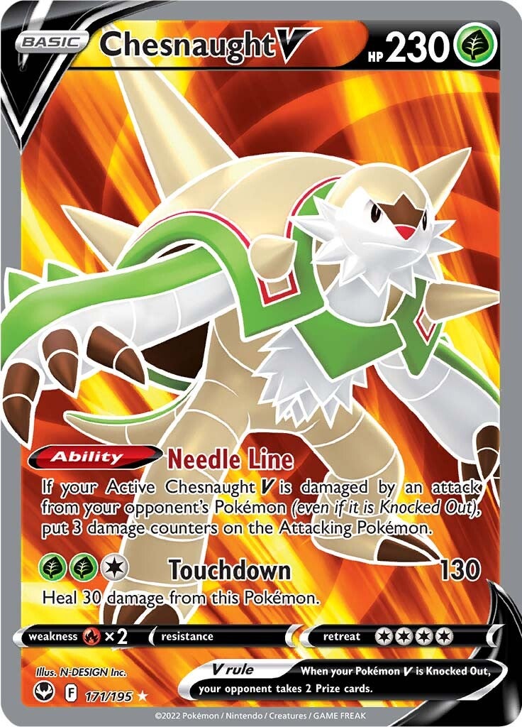 Chesnaught V (171/195) [Sword & Shield: Silver Tempest] | Gamers Paradise