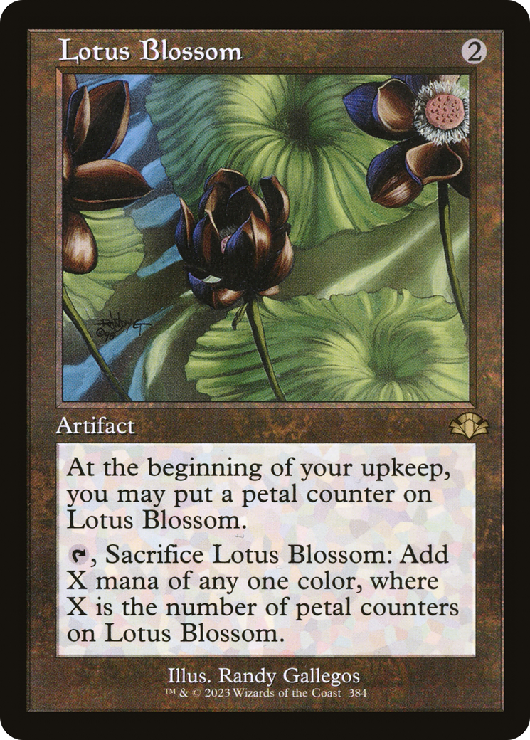 Lotus Blossom (Retro) [Dominaria Remastered] | Gamers Paradise