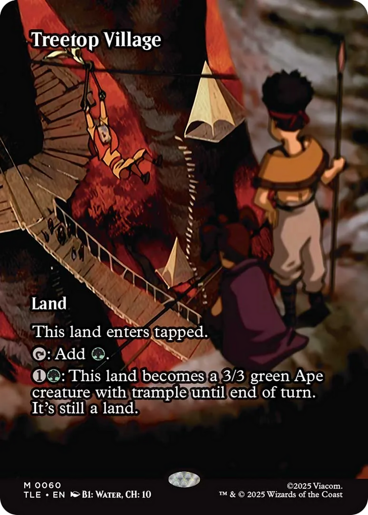 Treetop Village (Borderless) [Avatar: The Last Airbender: Eternal-Legal] | Gamers Paradise