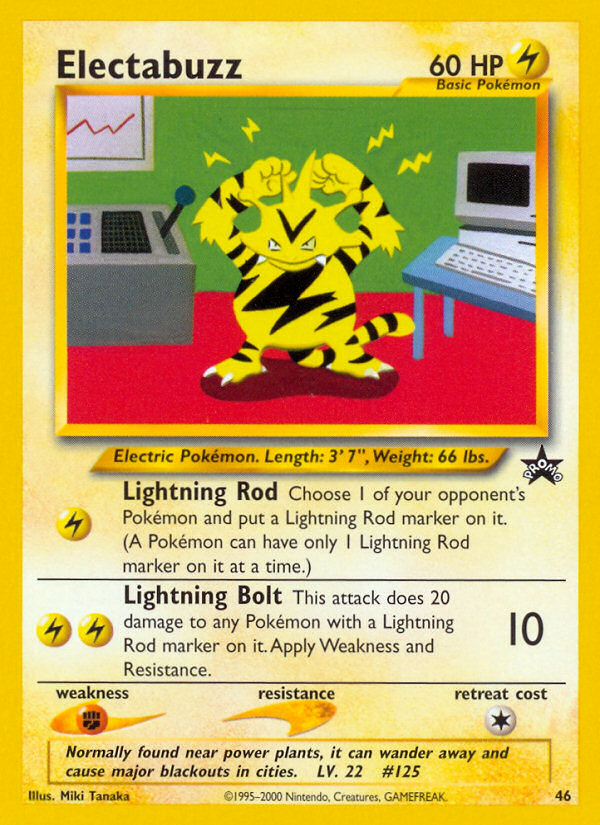 Electabuzz (46) [Wizards of the Coast: Black Star Promos] | Gamers Paradise