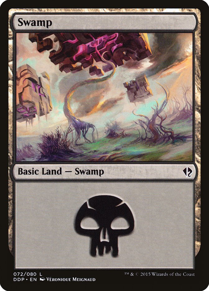 Swamp (72) [Duel Decks: Zendikar vs. Eldrazi] | Gamers Paradise