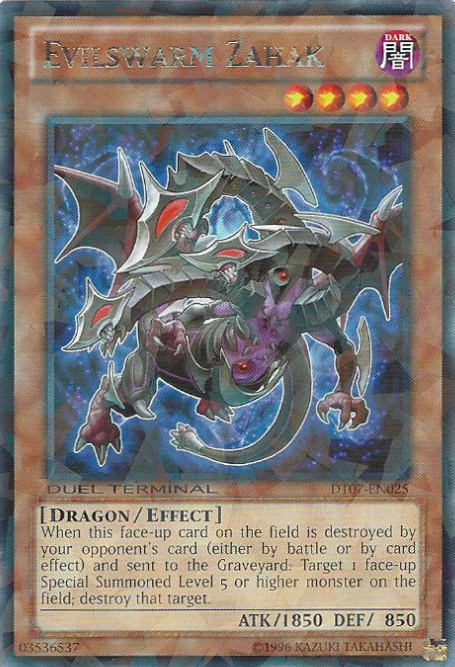 Evilswarm Zahak [DT07-EN025] Rare | Gamers Paradise