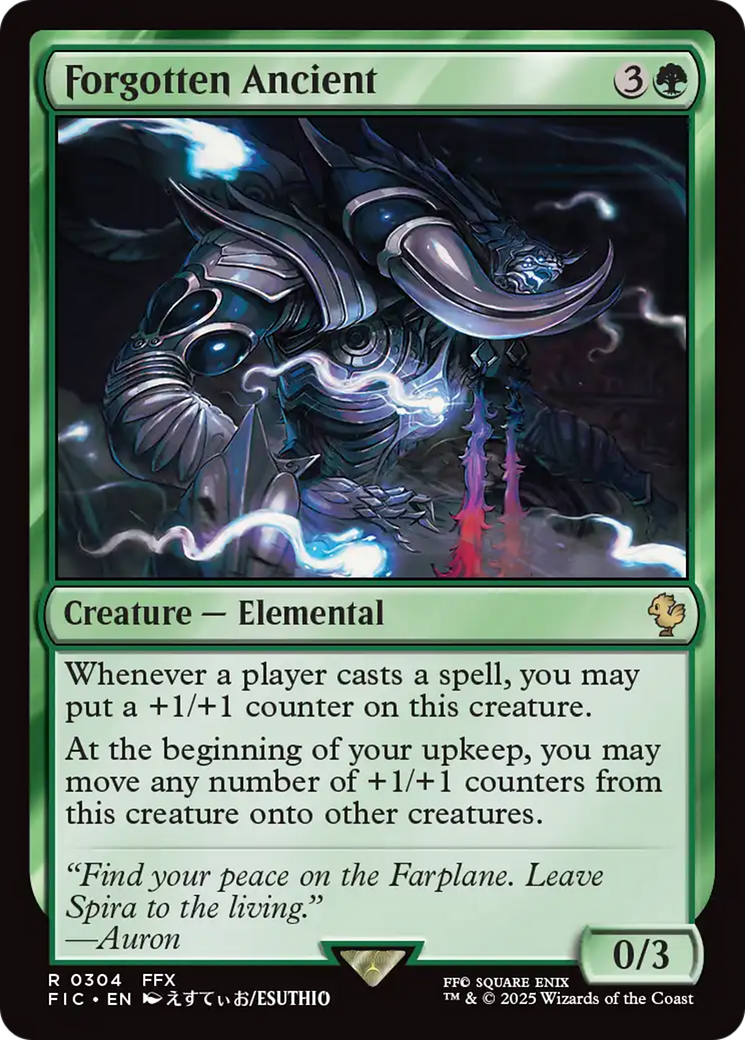 Forgotten Ancient [FINAL FANTASY Commander] | Gamers Paradise