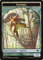 Shapeshifter (001) // Squirrel (015) Double-Sided Token [Modern Horizons Tokens] | Gamers Paradise