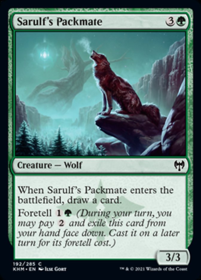 Sarulf's Packmate [Kaldheim] | Gamers Paradise