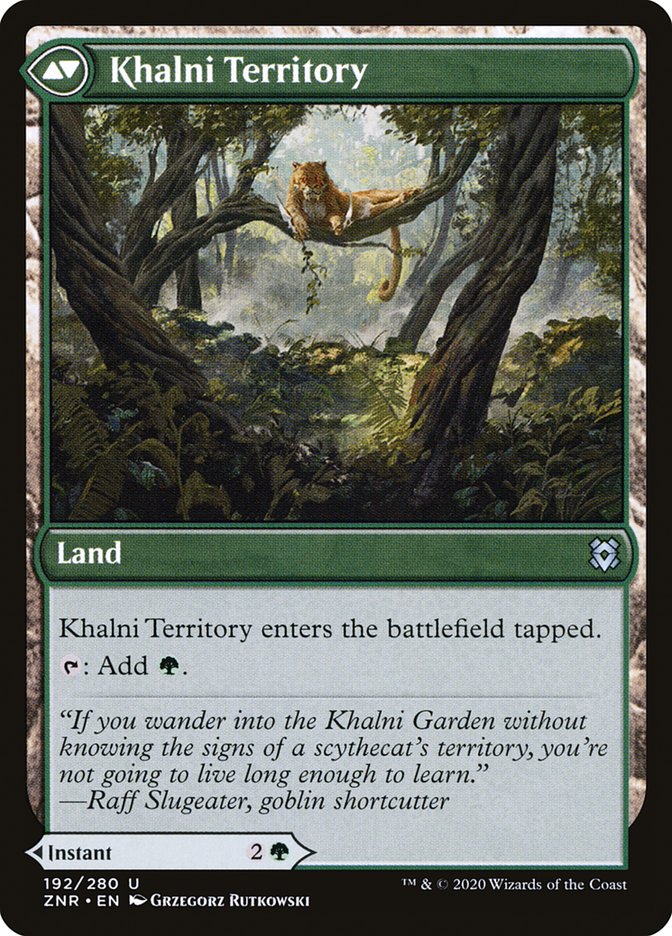 Khalni Ambush // Khalni Territory [Zendikar Rising] | Gamers Paradise