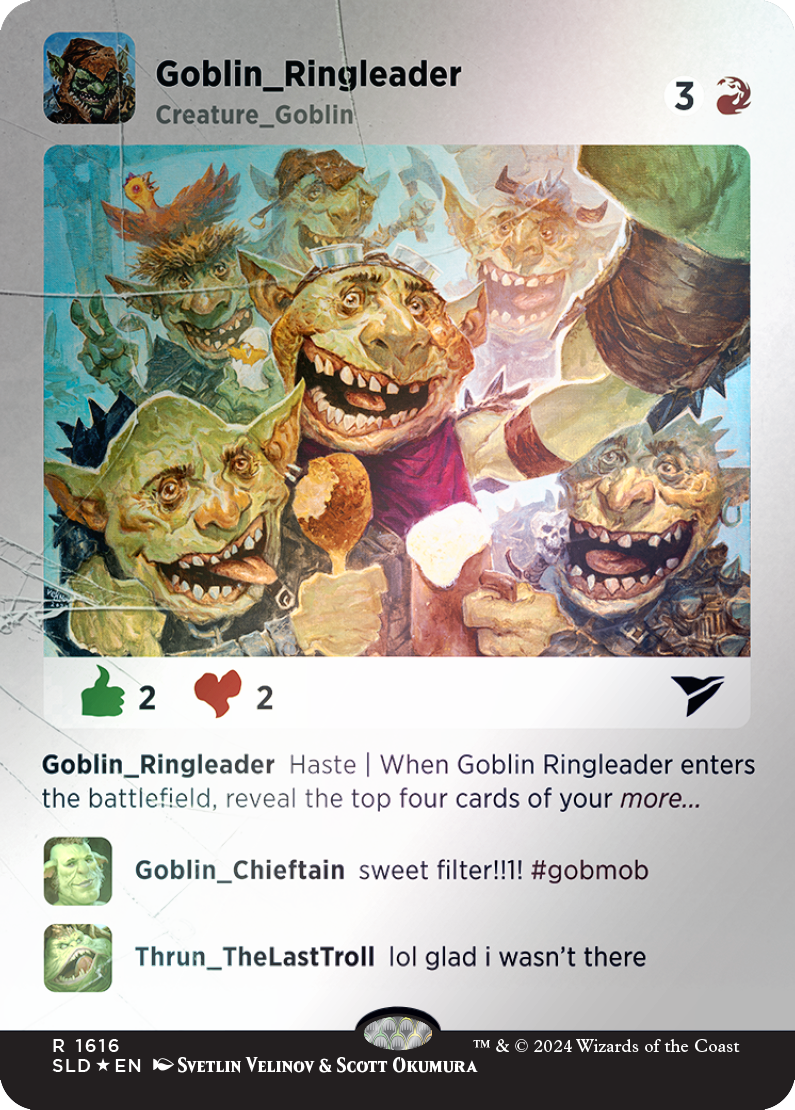 Goblin Ringleader (Rainbow Foil) [Secret Lair Drop Series] | Gamers Paradise