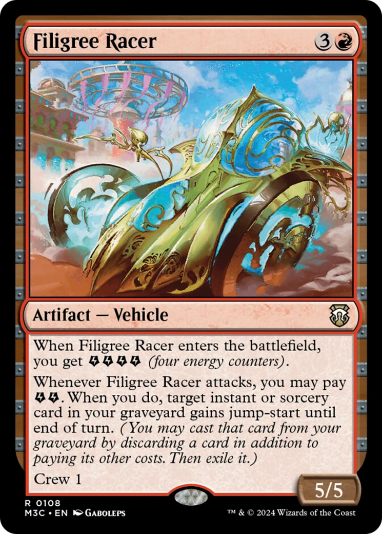 Filigree Racer [Modern Horizons 3 Commander] | Gamers Paradise