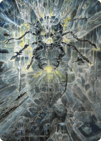 Darksteel Mutation Art Card [Commander Masters Art Series] | Gamers Paradise