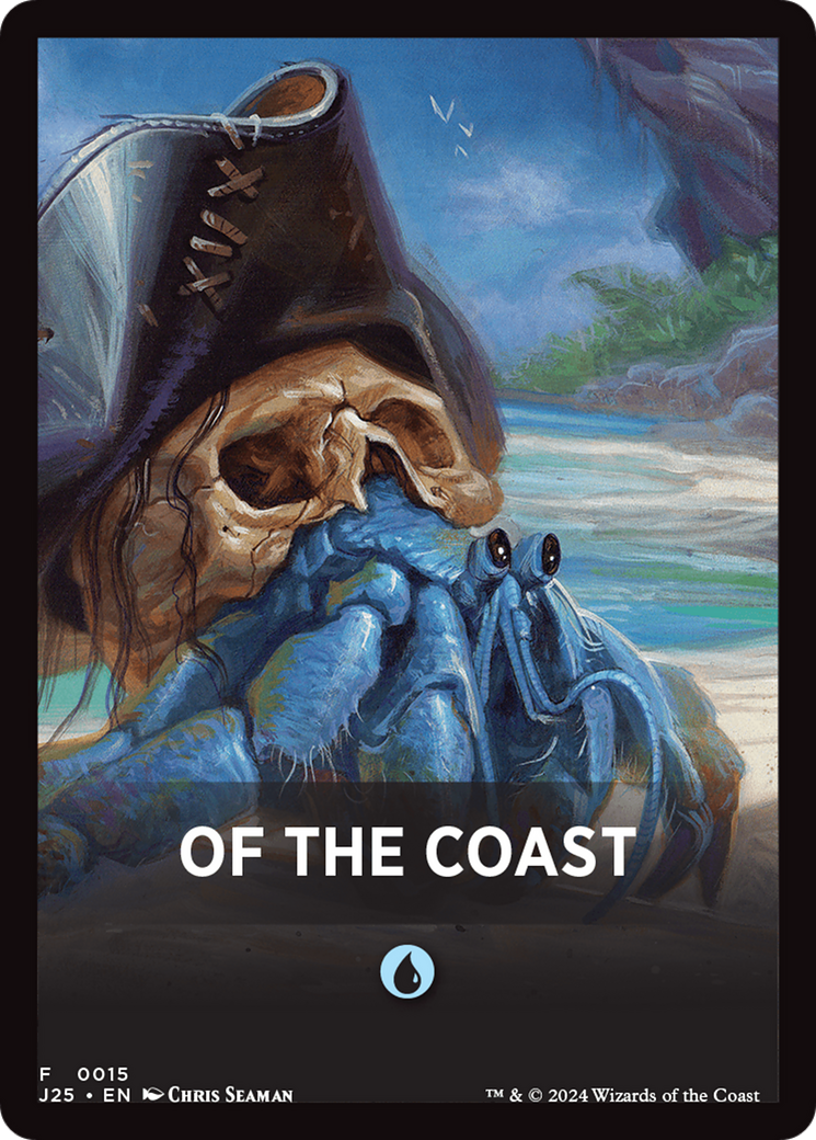 Of The Coast Theme Card [Foundations Jumpstart Front Cards] | Gamers Paradise