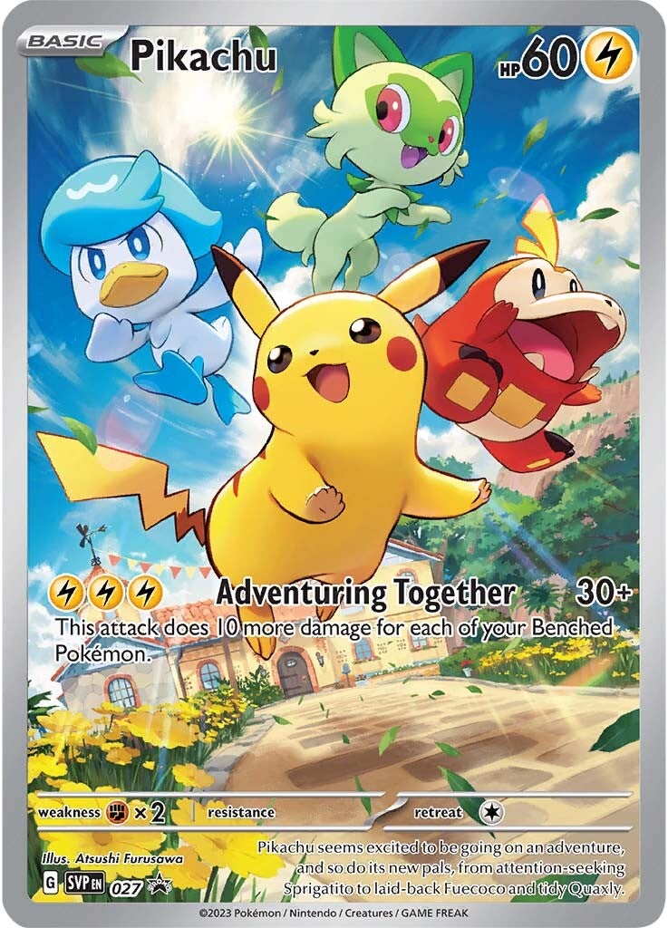 Pikachu (027) [Scarlet & Violet: Black Star Promos] | Gamers Paradise