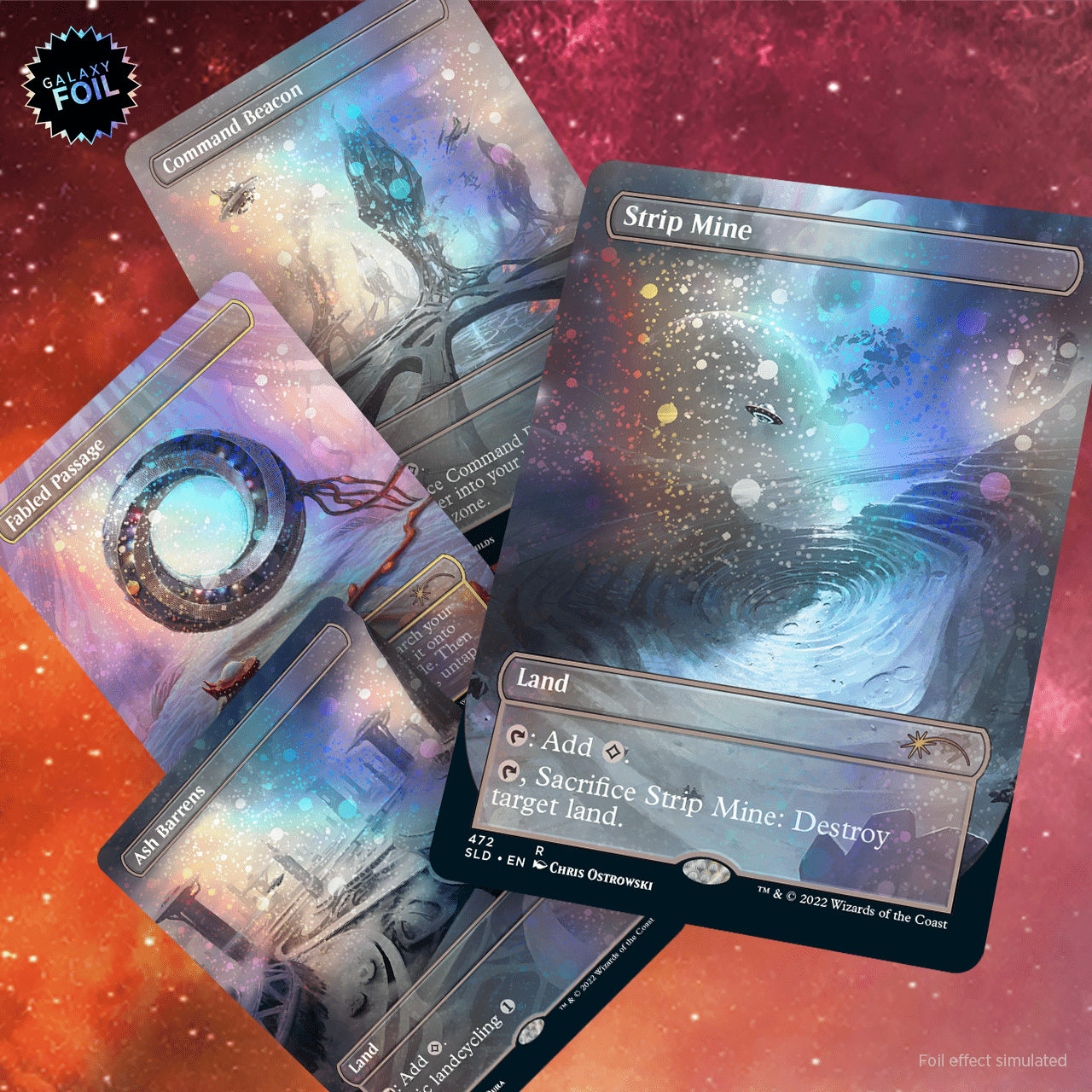 Secret Lair: Drop Series - Totally Spaced Out (Galaxy Foil Edition) | Gamers Paradise