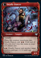 Alluring Suitor // Deadly Dancer (Showcase Fang Frame) [Innistrad: Crimson Vow] | Gamers Paradise