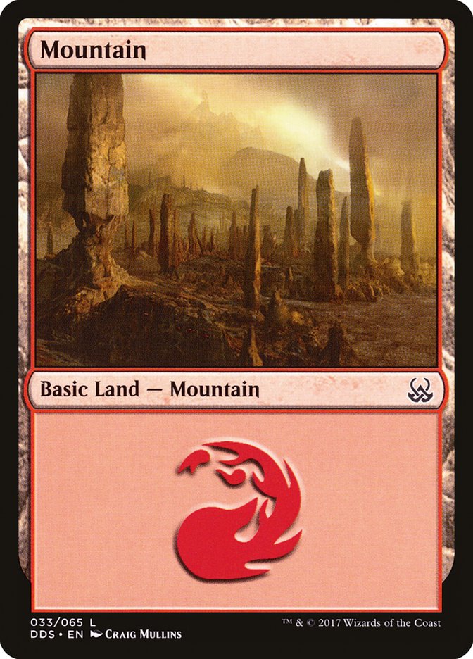 Mountain (33) [Duel Decks: Mind vs. Might] | Gamers Paradise