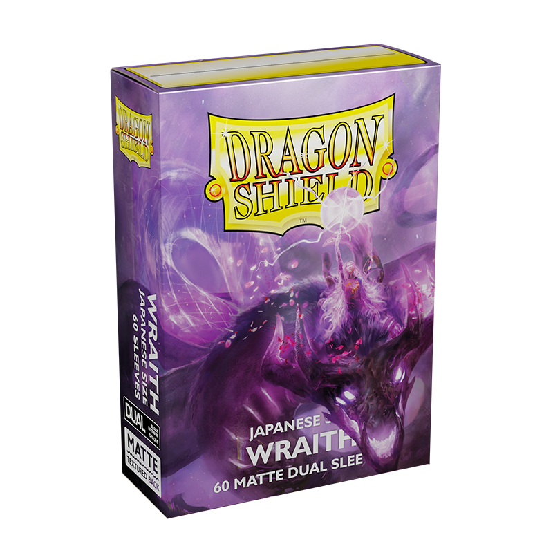 Dragon Shield: Japanese Size 60ct Sleeves - Wraith (Dual Matte) | Gamers Paradise