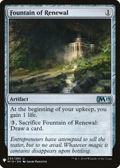 Fountain of Renewal [Mystery Booster] | Gamers Paradise