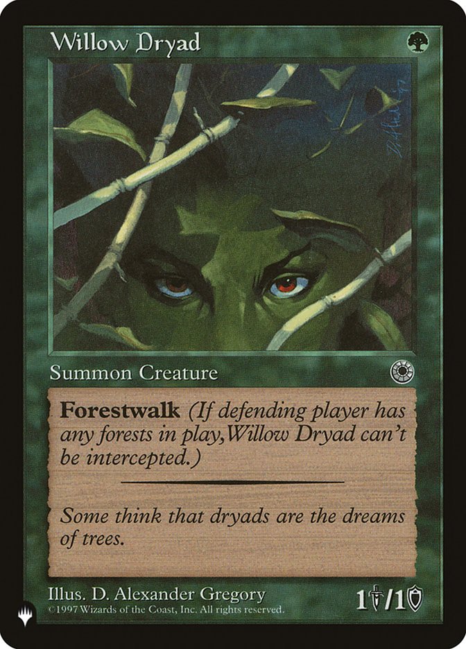 Willow Dryad [The List] | Gamers Paradise