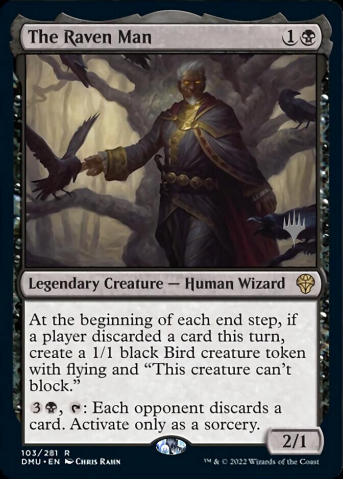 The Raven Man (Promo Pack) [Dominaria United Promos] | Gamers Paradise