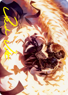 Revel in Silence Art Card (Gold-Stamped Signature) [Strixhaven: School of Mages Art Series] | Gamers Paradise