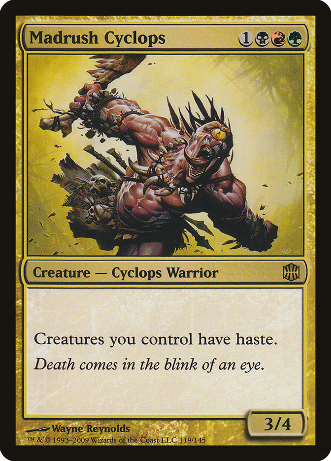 Madrush Cyclops [Alara Reborn] | Gamers Paradise