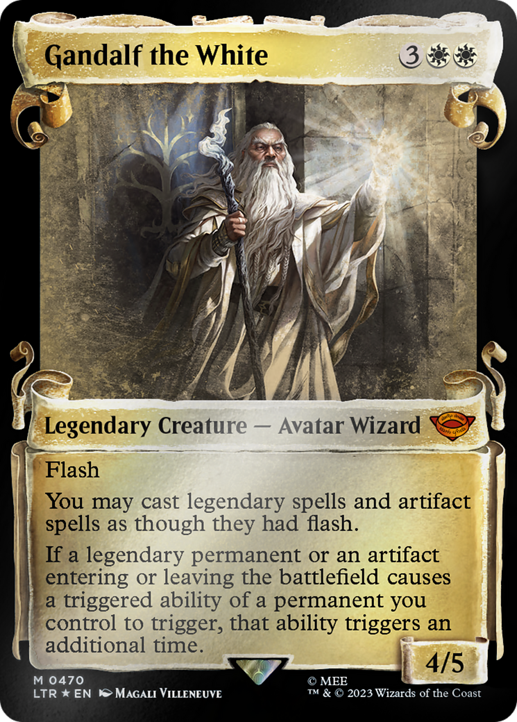 Gandalf the White [The Lord of the Rings: Tales of Middle-Earth Showcase Scrolls] | Gamers Paradise