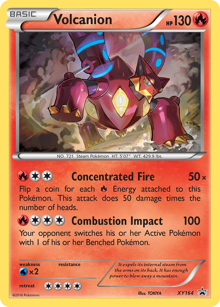 Volcanion (XY164) [XY: Black Star Promos] | Gamers Paradise