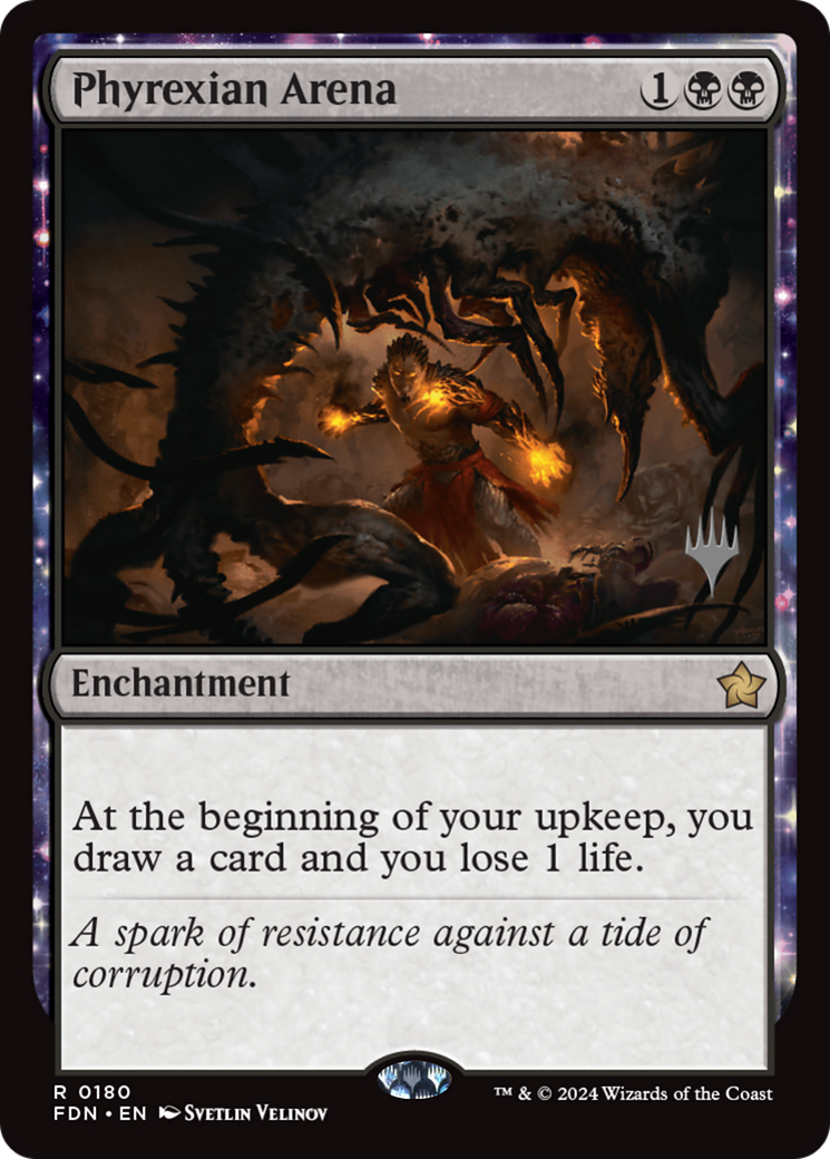 Phyrexian Arena [Foundations Promos] | Gamers Paradise