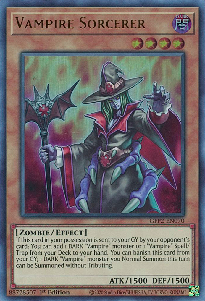 Vampire Sorcerer [GFP2-EN070] Ultra Rare | Gamers Paradise