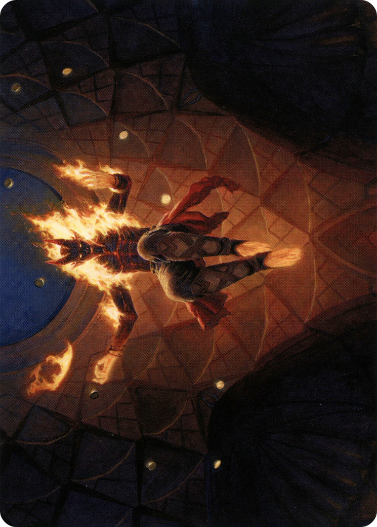 Yusri, Fortune's Flame Art Card [Modern Horizons 2 Art Series] | Gamers Paradise