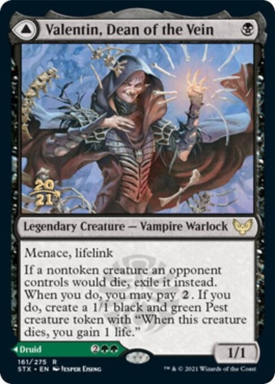 Valentin, Dean of the Vein // Lisette, Dean of the Root [Strixhaven: School of Mages Prerelease Promos] | Gamers Paradise
