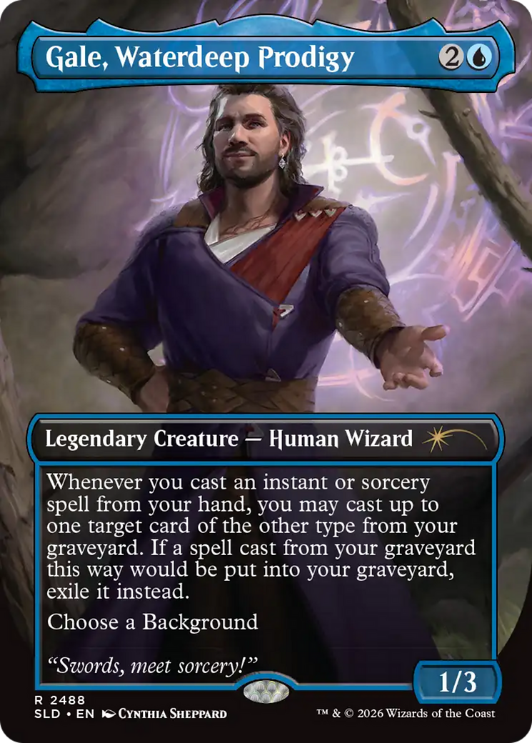 Gale, Waterdeep Prodigy [Secret Lair Drop Series] | Gamers Paradise