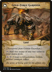 Golden Guardian // Gold-Forge Garrison [Rivals of Ixalan] | Gamers Paradise