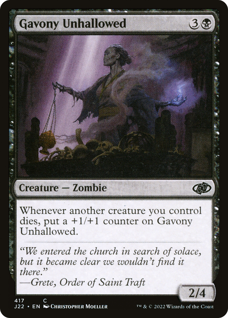 Gavony Unhallowed [Jumpstart 2022] | Gamers Paradise