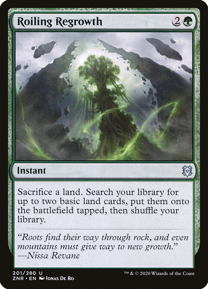 Roiling Regrowth [Zendikar Rising] | Gamers Paradise