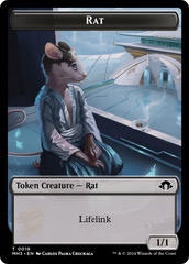 Eldrazi Spawn // Rat Double-Sided Token [Modern Horizons 3 Tokens] | Gamers Paradise