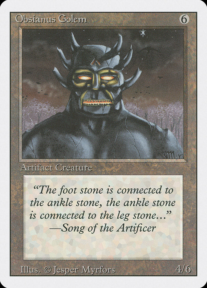 Obsianus Golem [Revised Edition] | Gamers Paradise