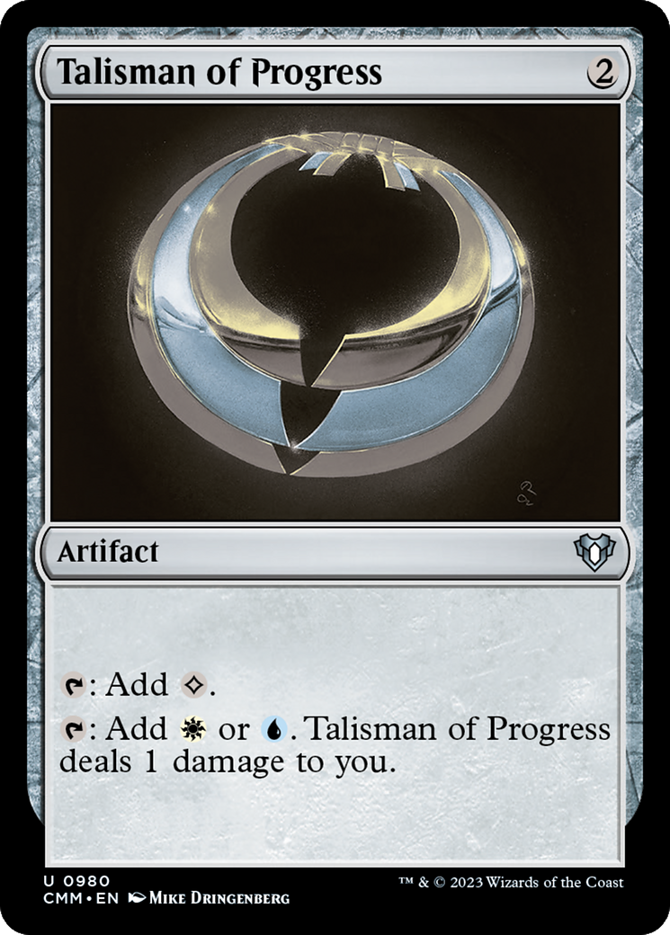 Talisman of Progress [Commander Masters] | Gamers Paradise