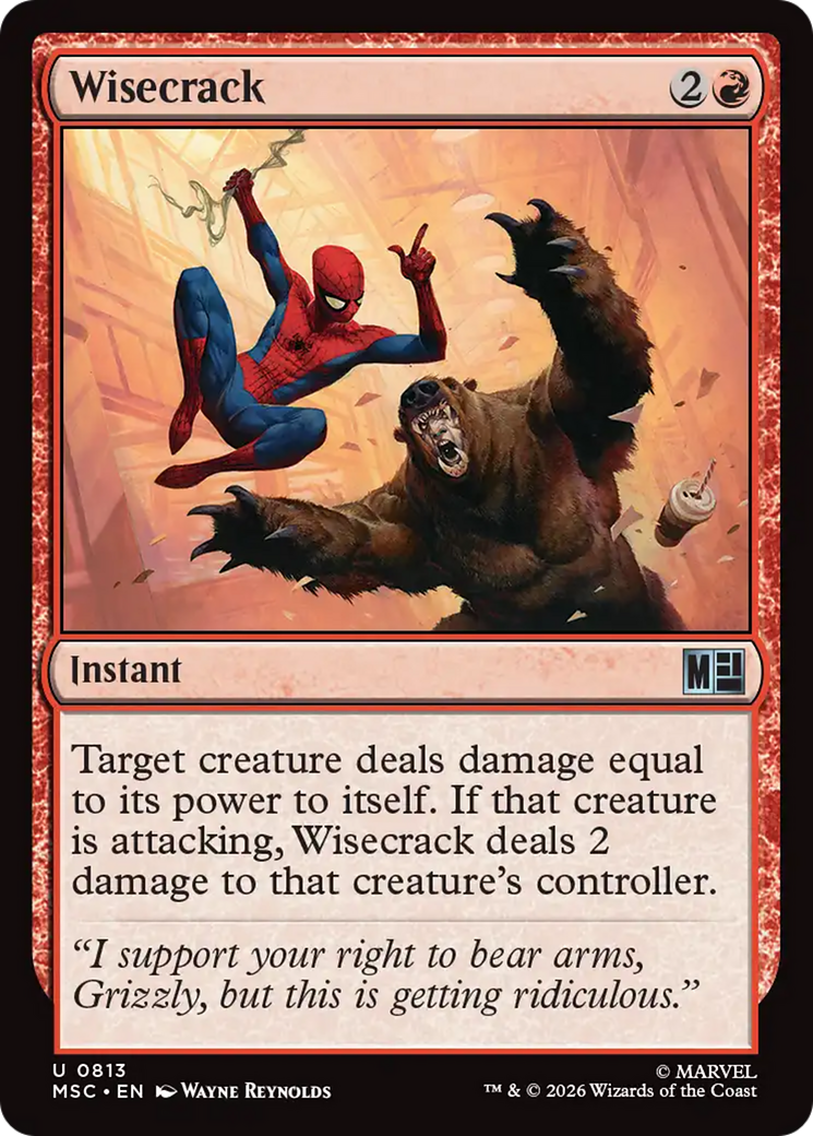 Wisecrack [Marvel Super Heroes Commander] | Gamers Paradise