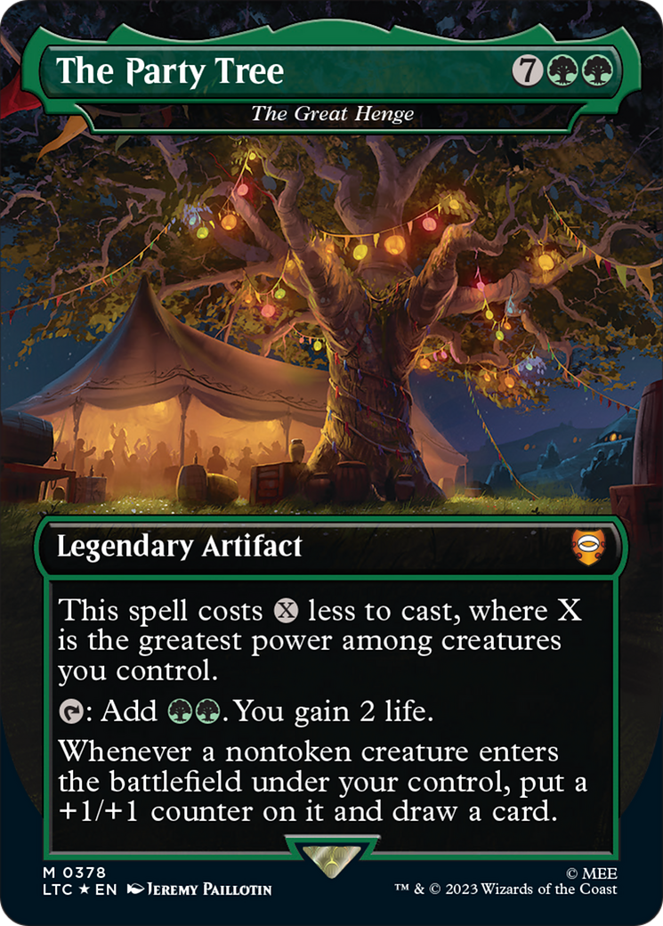 The Great Henge - The Party Tree (Surge Foil Realms and Relics) [The Lord of the Rings: Tales of Middle-Earth Commander] | Gamers Paradise