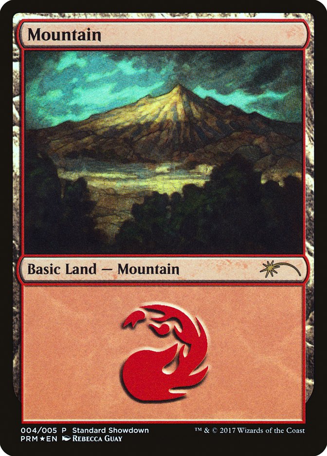 Mountain (Rebecca Guay) [Standard Showdown Promos] | Gamers Paradise